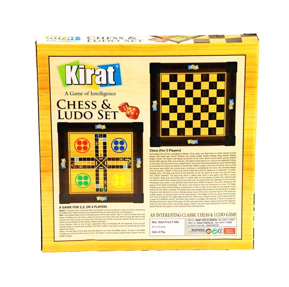Kirat Chess & Ludo Set Age- 5+ online shopping store